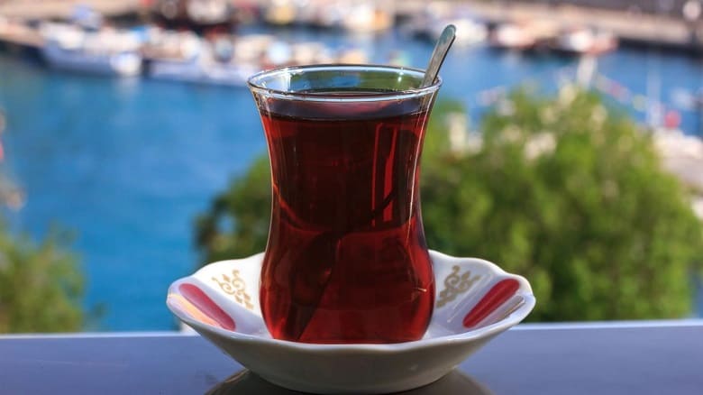 چای ترک نوشیدنی ملی ترکیه بود.