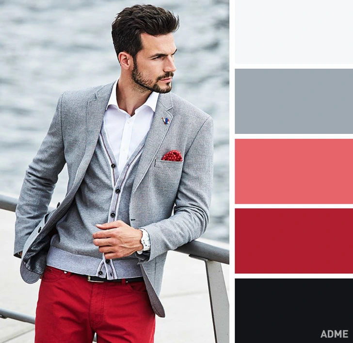 ترکیب رنگی ایده‌آل برای مردان