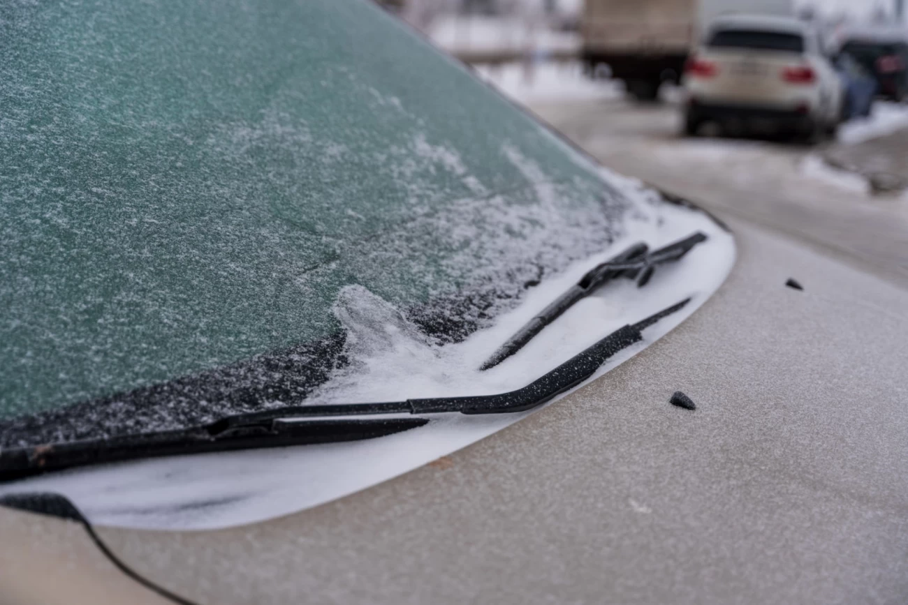 مقابله با یخ زدن ماشین 